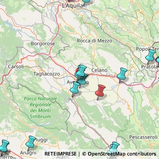 Mappa Via dei Tulipani, 67051 Avezzano AQ, Italia (27.459)