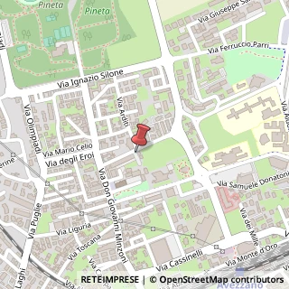 Mappa Via Massimiliano Kolbe, 58, 67051 Avezzano, L'Aquila (Abruzzo)