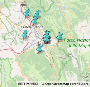 Mappa Via Armando Diaz, 67039 Sulmona AQ, Italia (4.23083)