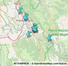 Mappa Via Armando Diaz, 67039 Sulmona AQ, Italia (3.90182)