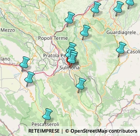 Mappa Via Armando Diaz, 67039 Sulmona AQ, Italia (17.69714)