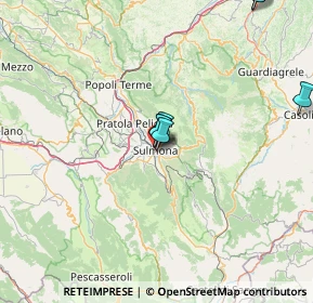 Mappa Via Armando Diaz, 67039 Sulmona AQ, Italia (30.481)