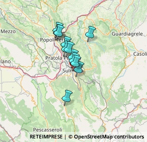 Mappa Via Armando Diaz, 67039 Sulmona AQ, Italia (9.14917)