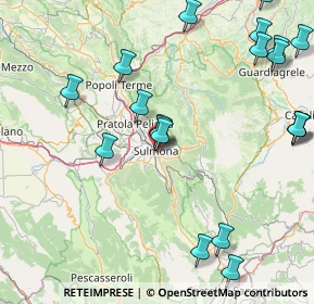 Mappa Via Armando Diaz, 67039 Sulmona AQ, Italia (21.908)