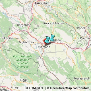 Mappa Via dei Ciclamini, 67051 Avezzano AQ, Italia (55.00818)