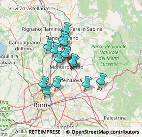 Mappa Via Ottorino Respighi, 00013 Mentana RM, Italia (10.3275)