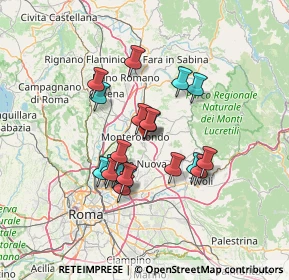 Mappa Via Ottorino Respighi, 00013 Mentana RM, Italia (11.862)