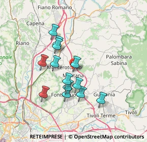 Mappa Via Ottorino Respighi, 00013 Mentana RM, Italia (6.29)