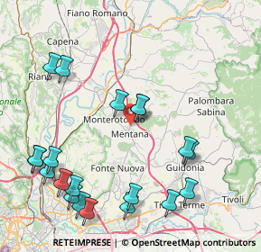 Mappa Via Ottorino Respighi, 00013 Mentana RM, Italia (10.4655)