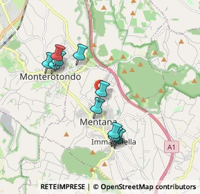 Mappa Via Ottorino Respighi, 00013 Mentana RM, Italia (1.83818)