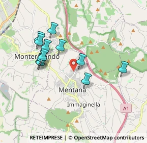 Mappa Via Ottorino Respighi, 00013 Mentana RM, Italia (1.8325)