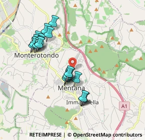 Mappa Via Ottorino Respighi, 00013 Mentana RM, Italia (1.8985)