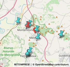 Mappa Via Ottorino Respighi, 00013 Mentana RM, Italia (4.04333)