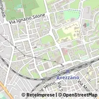Kaart Avezzano