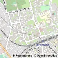 地図 Avezzano