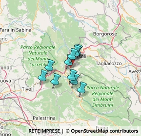Mappa Via Roma, 67063 Oricola AQ, Italia (8.05455)