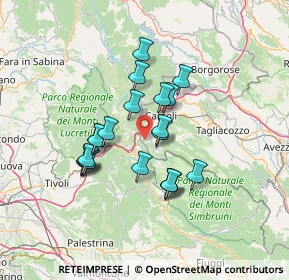 Mappa Via Roma, 67063 Oricola AQ, Italia (11.7455)