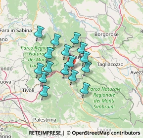 Mappa Via Roma, 67063 Oricola AQ, Italia (10.80938)