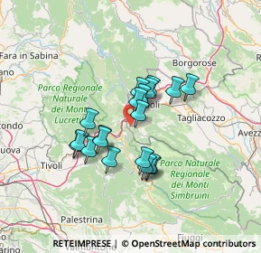 Mappa Via Roma, 67063 Oricola AQ, Italia (10.67263)