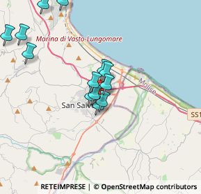 Mappa Zona Ind.le Viale Olanda, 66050 San Salvo CH, Italia (3.7)