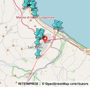 Mappa Zona Ind.le Viale Olanda, 66050 San Salvo CH, Italia (5.094)