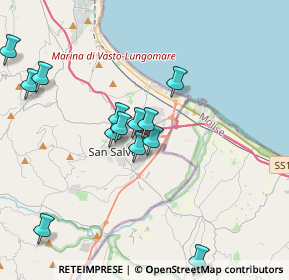 Mappa Zona Ind.le Viale Olanda, 66050 San Salvo CH, Italia (4.63)