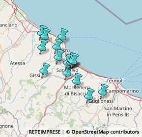 Mappa Zona Ind.le Viale Olanda, 66050 San Salvo CH, Italia (10.27467)