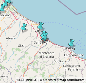 Mappa Zona Ind.le Viale Olanda, 66050 San Salvo CH, Italia (40.69)