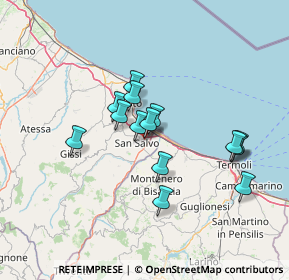 Mappa Zona Ind.le Viale Olanda, 66050 San Salvo CH, Italia (11.99)