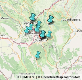 Mappa Via Leopoldo Dorrucci, 67039 Sulmona AQ, Italia (8.745)