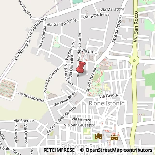 Mappa Via dello Stadio, 14, 66050 San Salvo, Chieti (Abruzzo)