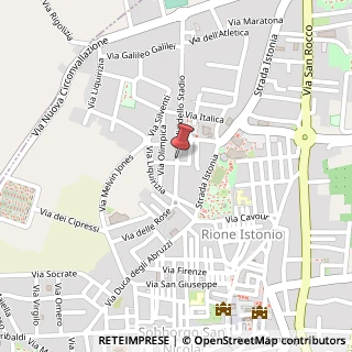 Mappa Via dello Stadio,  33, 66050 San Salvo, Chieti (Abruzzo)
