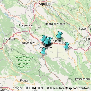 Mappa Via G. Saragat, 67051 Avezzano AQ, Italia (4.55143)