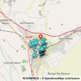 Mappa Via Generale Adolfo Infante, 67051 Avezzano AQ, Italia (1.435)
