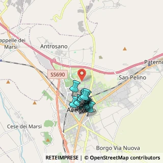 Mappa Via G. Saragat, 67051 Avezzano AQ, Italia (1.56)