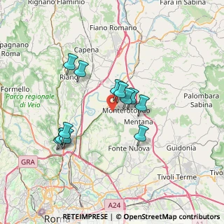 Mappa Via Guerrazzi, 00015 Monterotondo RM, Italia (6.41917)