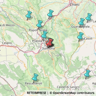 Mappa BUCO DELLA GROTTA, 67039 Sulmona AQ, Italia (17.29615)