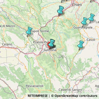 Mappa BUCO DELLA GROTTA, 67039 Sulmona AQ, Italia (22.8825)
