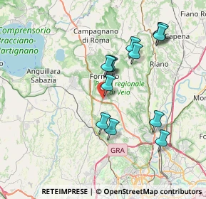 Mappa Via Formellese km3, 00060 Formello RM, Italia (7.40385)
