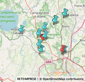 Mappa Via Formellese km3, 00060 Formello RM, Italia (6.7925)
