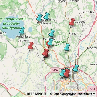 Mappa Via Formellese km3, 00060 Formello RM, Italia (8.8585)