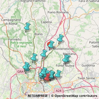 Mappa Via Ferdinando Lori, 00138 Roma RM, Italia (9.799)