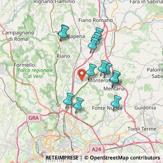 Mappa Via Ferdinando Lori, 00138 Roma RM, Italia (7.10692)