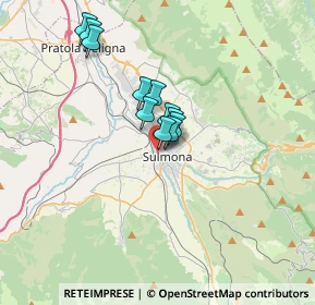 Mappa Via Giovanni Quatrario, 67039 Sulmona AQ, Italia (2.52545)