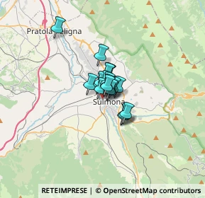 Mappa Via Giovanni Quatrario, 67039 Sulmona AQ, Italia (1.318)
