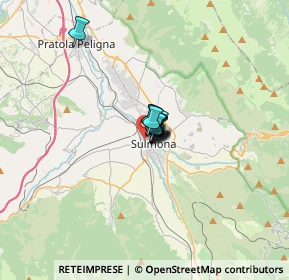 Mappa Via Giovanni Quatrario, 67039 Sulmona AQ, Italia (0.94091)