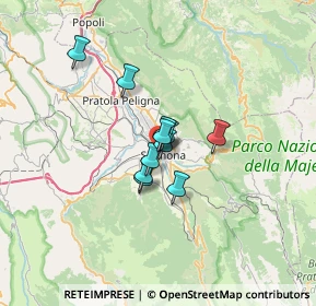 Mappa Via Giovanni Quatrario, 67039 Sulmona AQ, Italia (3.99273)