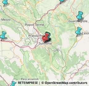 Mappa Via Giovanni Quatrario, 67039 Sulmona AQ, Italia (25.1525)