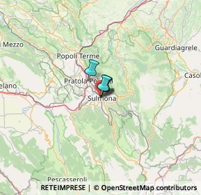 Mappa Via Giovanni Quatrario, 67039 Sulmona AQ, Italia (39.805)