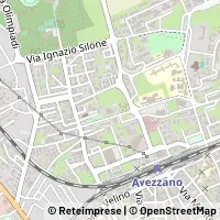 Hartă Avezzano